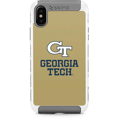 Georgia Institute of Technology Gold LogoType GT iPhone Cases